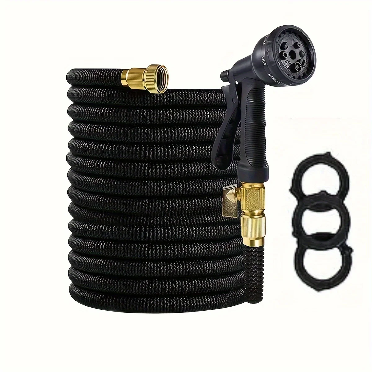 

Насадка для распыления бытовых средств. Шланг для воды 75 дюймов, 3-слойный, с латексным сердечником. Прочный и долговечный.