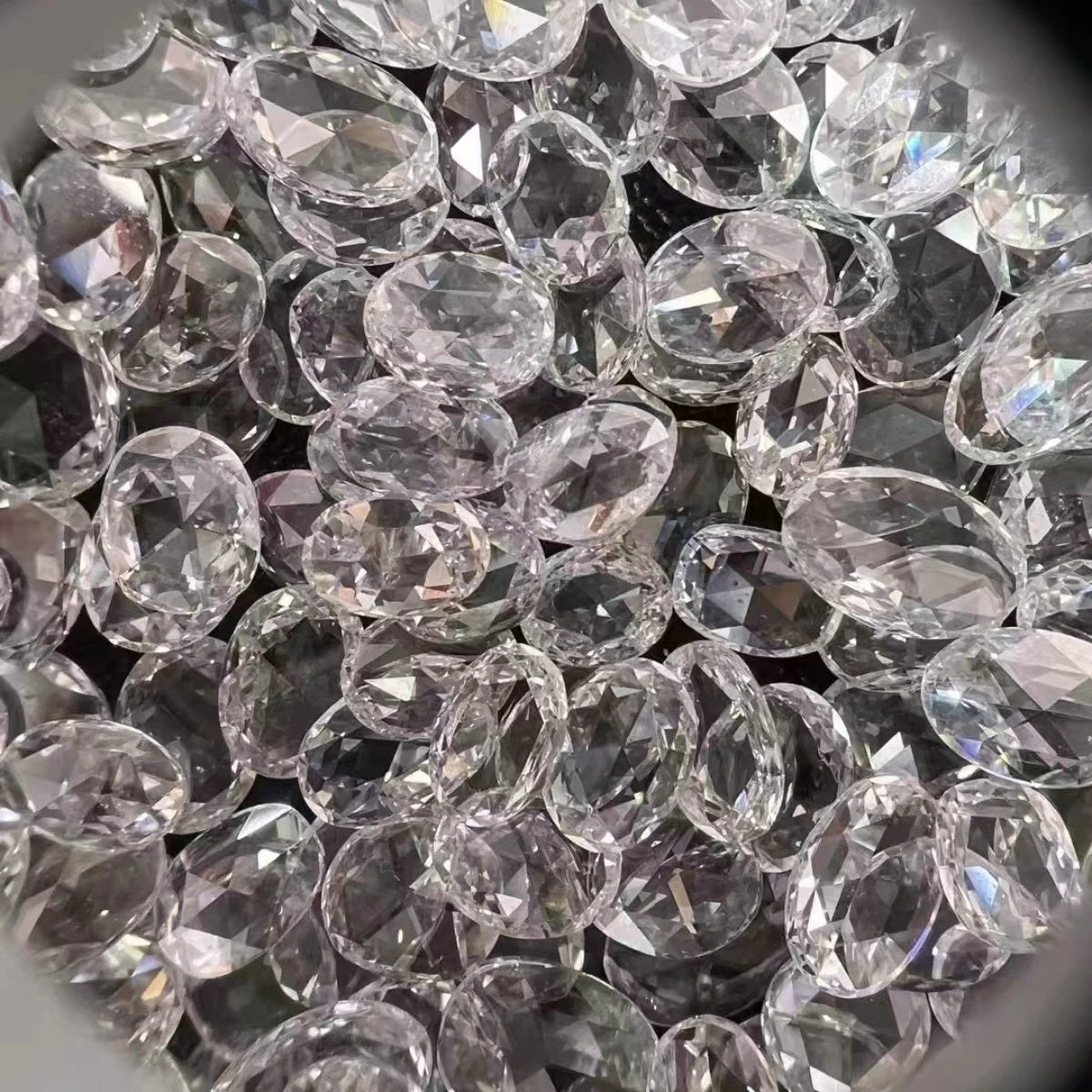 1CT ارتفع جولة/الكمثرى/الماركيز/القطع البيضاوي مختبر الماس الصغيرة الحجم مختبر نمت الماس أحجام مختلفة مختبر الماس للبيع بالجملة #5