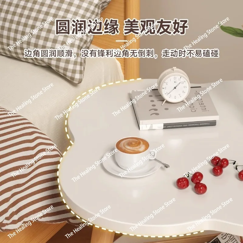 Picture 3: household  round table coffee table mini  table sofa side balcony rental house renovation  furniture