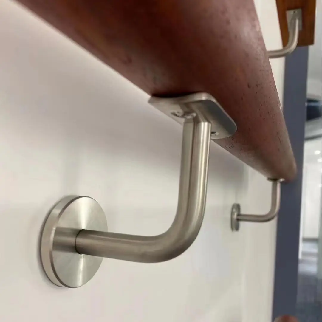 316 Stainless Steel 50.8mm Staircase Railing Guard Rail Stair Handrail Bracket with Decorative Cover