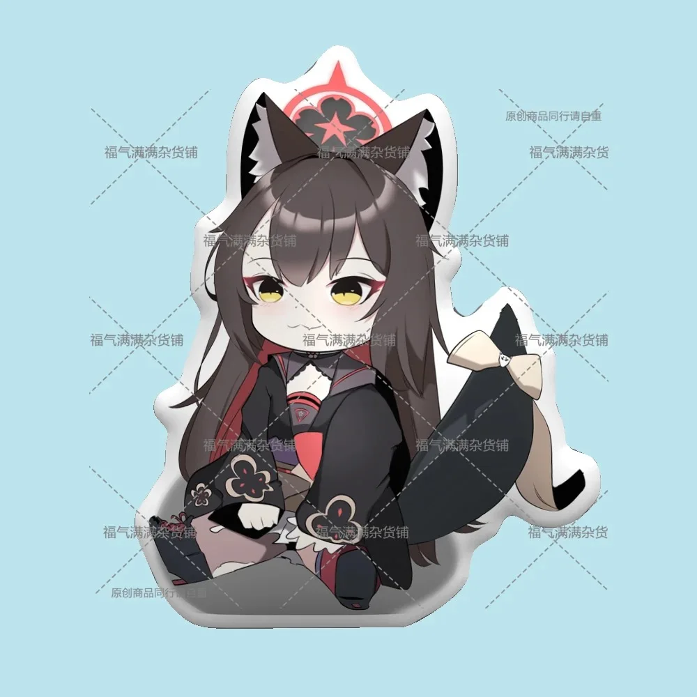 Double sided Same Picture "Blue Blue Archive Cosplay Huzaka Ruozao Doll Pillow Plush Doll Doll