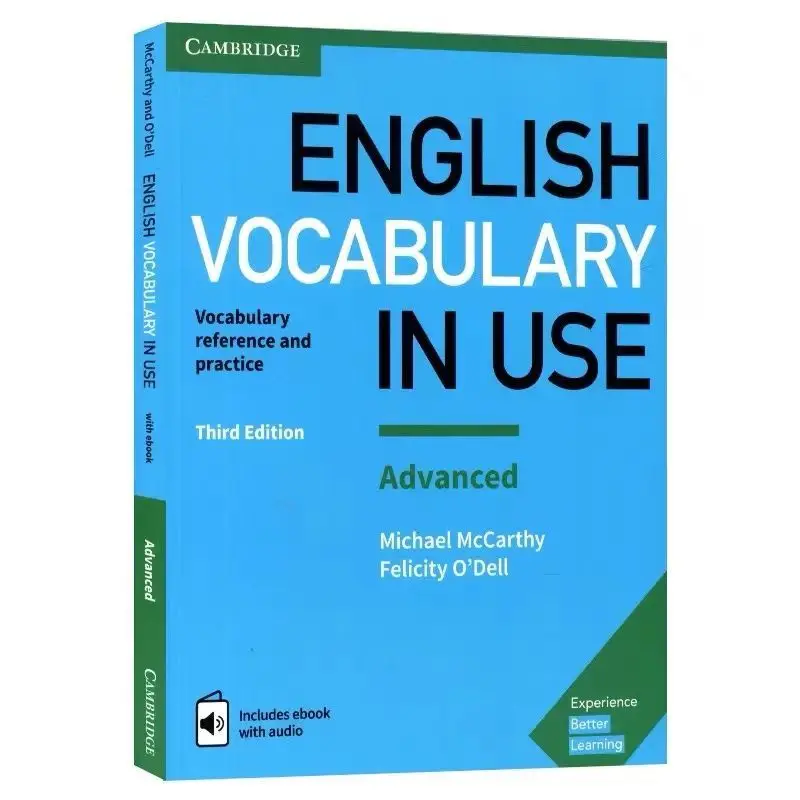 

Cambridge English Vocabulary in Use Advanced English Vocabulary English Practice Textbook Libro Collection Book