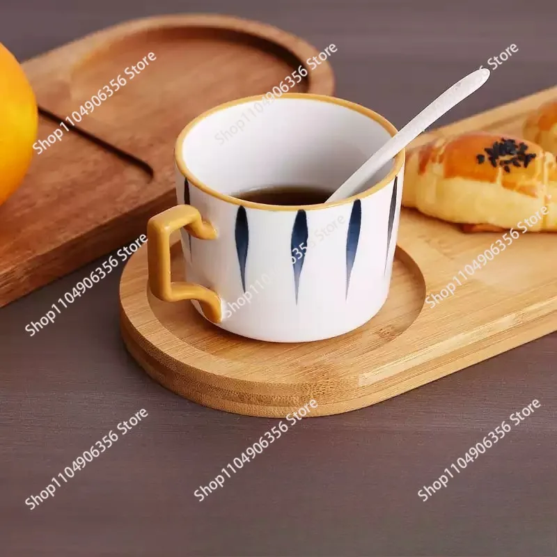 for desktop tea tray bread milk separation Japanese breakfast tray coffee shop dessert snacks afternoon tea tray