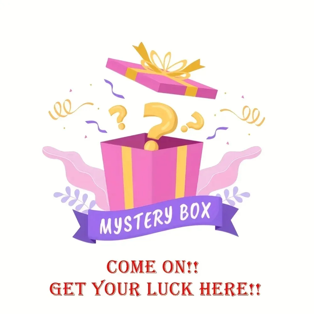 

Blind Box Mystery Box 2pcs - Unbox the Unexpected, Random Collectible Items Inside, Perfect Stress Relief Toy and Secret Santa Gift