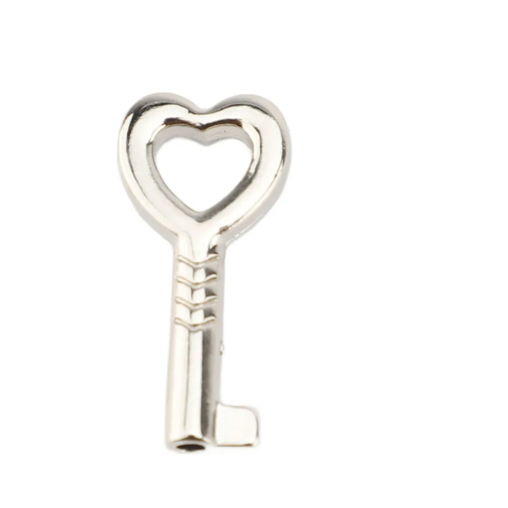4sets Keyed Padlocks Zinc Alloy Heart Padlock 38x30mm Key Included Heart Shaped Padlock Red Love Lock For Jewelry Boxes