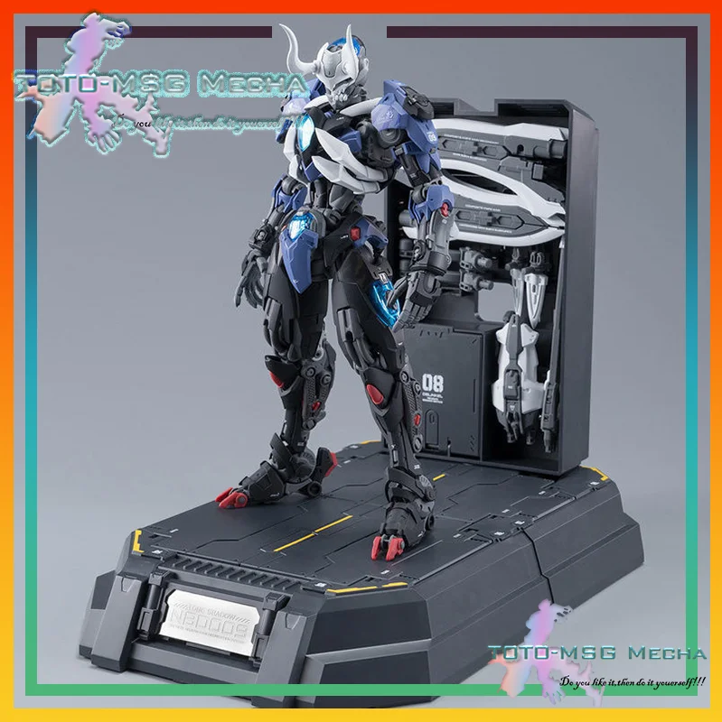 

[In-Stock]NONZERO STUDIO HeMoXian Lone Shadow 1/100 MG NBD-009 Movable Figure with LED Assembled Model Mecha Toy