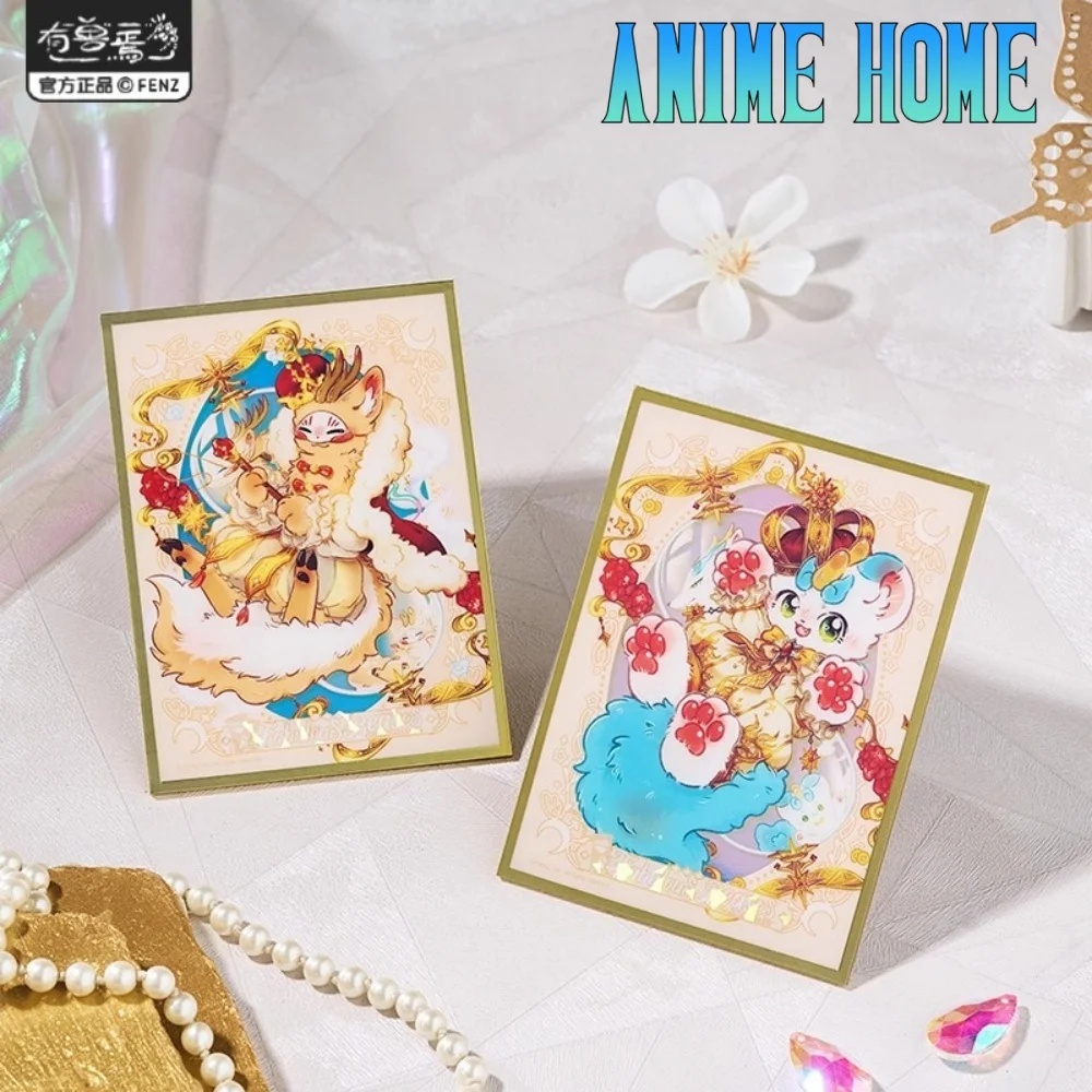 

Official Fabulous Beasts 8th Anniversary Cartoon Shikishi Act Paper Anime Cosplay Original Gift