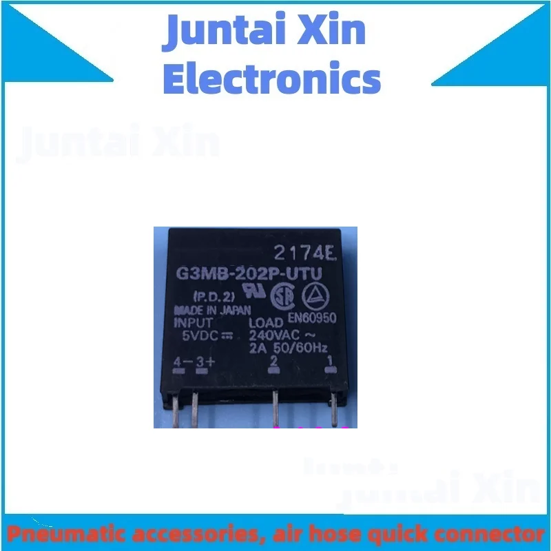 5PCS/LOT Original brand new 4pin G3MB-202P 5V 12V 24V PCB Mounting SIP SSR AC 240V 2A Snubber Circuit Resistor DC-AC Relay Modul