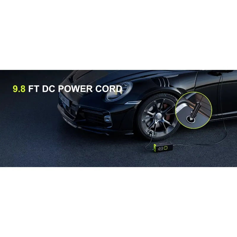 Multifunction  Compact Wireless  Electric Portable Car Bicycle  Motorcycle Bike Bicycle  Ball  air Pump 6000mAh  Tire Inflator