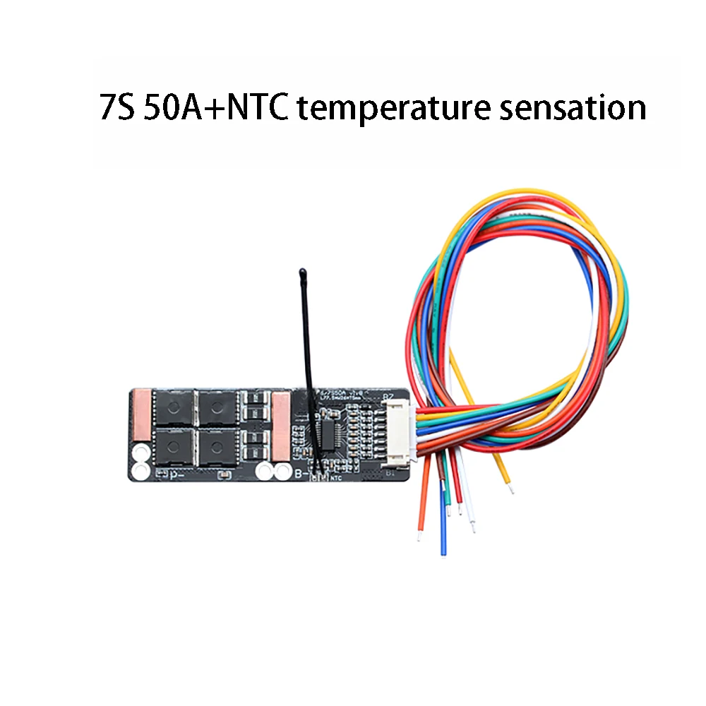 6S 7S 30A 50A Li-ion Lithium Battery Protection Board Charge Discharge Temperature Protect for Electric Drill RC Car Escooter