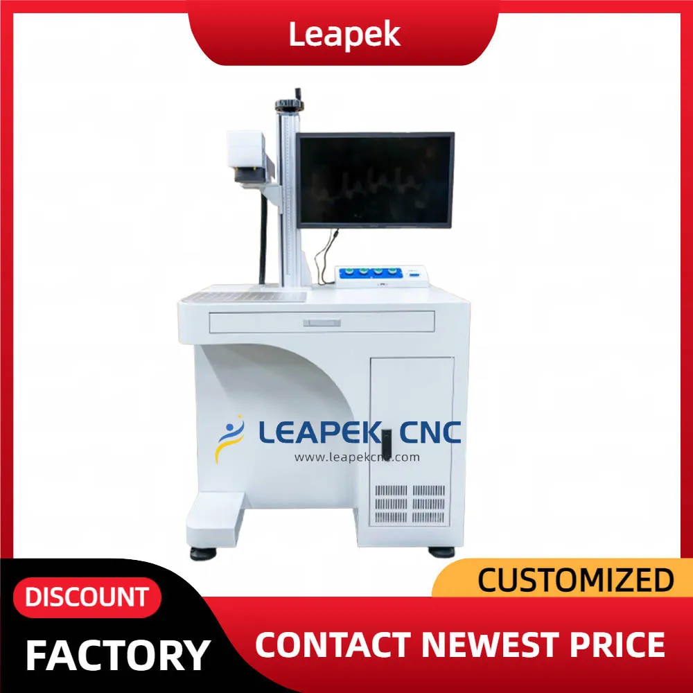 2026 Hot Selling Metal Engraving Plastic Engraving Desktop Fiber Laser Marking Machine Printer Engraving Machine