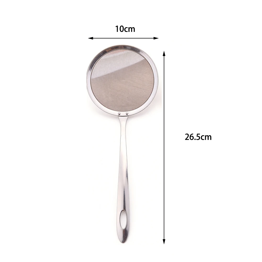 201 Stainless Steel Strainer with 60 Mesh Count for Removing Sediment Foam and Particles from Oil Coffee Juice