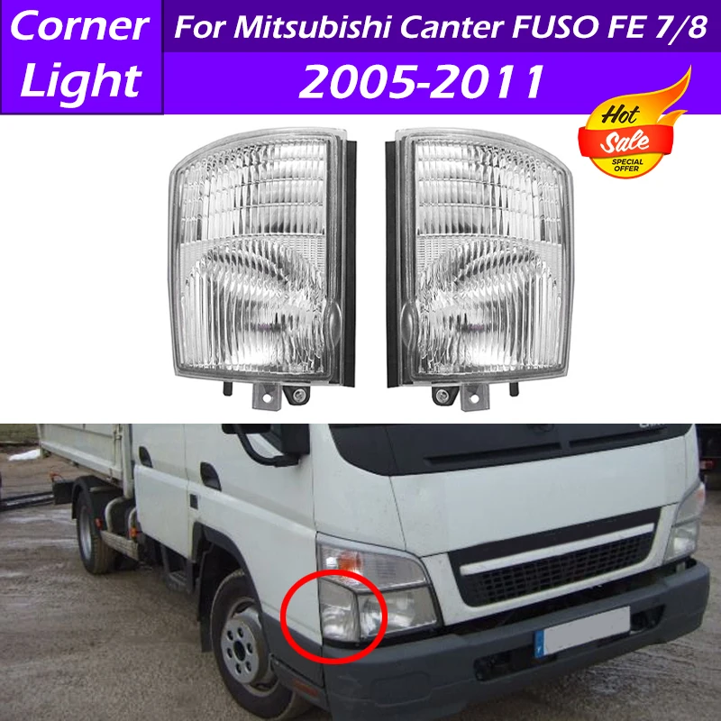 

214-1566 214-1566RWA Car Front Corner Light Turn Signal Light Front Fog Light Lamp For Mitsubishi Canter FUSO FE 7/8 2005-2011