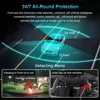 PEGATAH 4K 4G車載監視カメラ GPS デュアルレンズ ドライブレコーダー 人感センサー搭載 全方位 24時間365日駐車監視カメラ 6ヶ月長時間待機 6