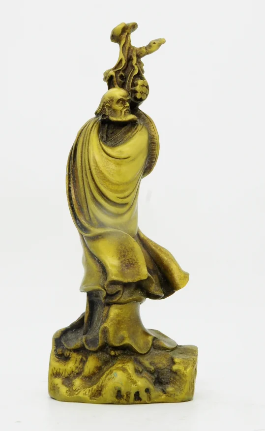 Old Rare royal Collection China handmade Buddha sculpture brass statue