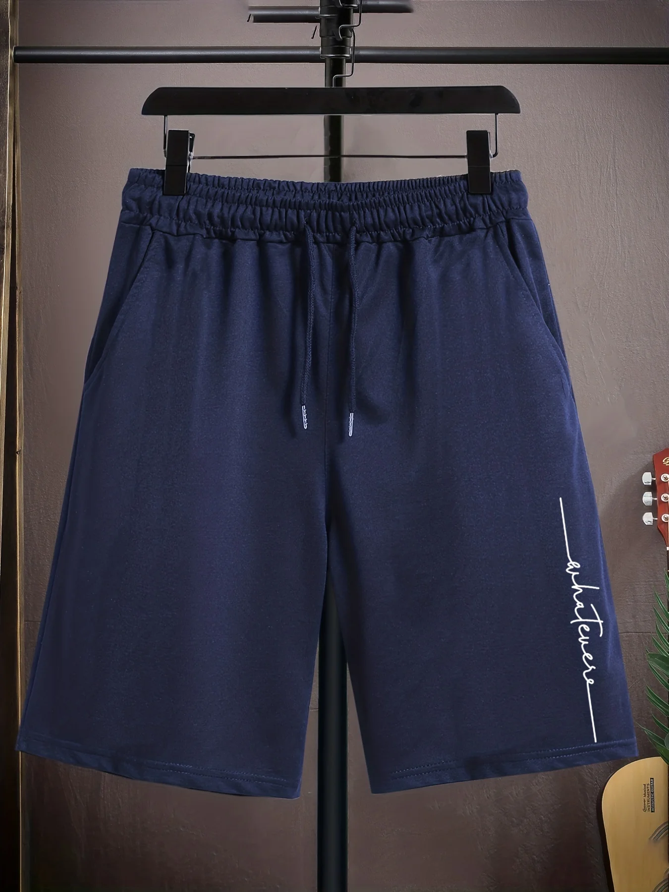 

Summer Women's whatever Letter Graphic gothic Sports Shorts Drawstring Athletic Shorts Sweatpants Sport Jogging Beach Pant