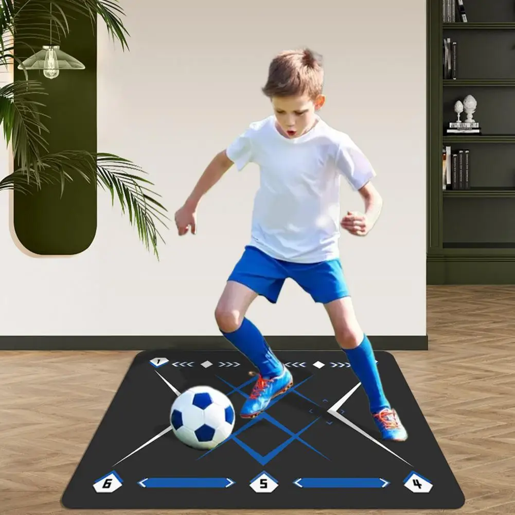 Dribbling Skills Enhancement Mat Fußball Footstep Trainings matte für die Ball kontrolle Verbesserung Agilität Verbesserung für bis zur Geschwindigkeit