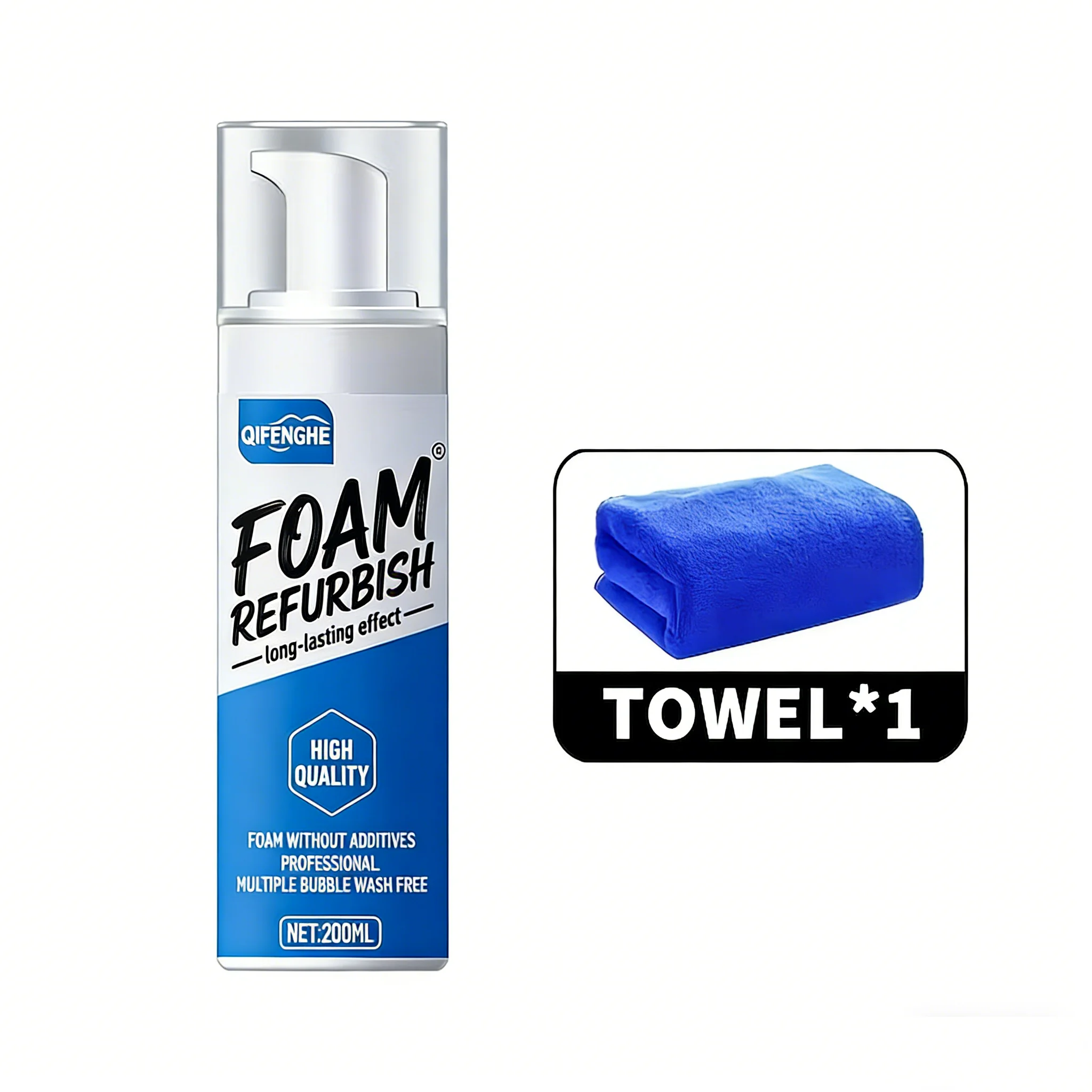 Auto-Innenraum-Schaumreiniger, Mehrzweck-Schaumreinigungsspray für Autopflege – Detail 5