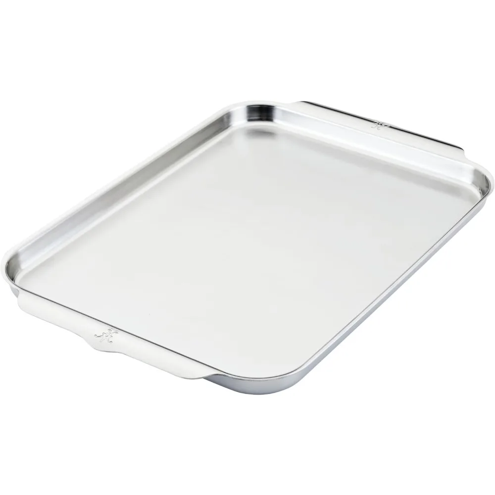 Hestan - مجموعة OvenBond - مقلاة نصف صفائح ثلاثية الطبقات، 13 بوصة × 18 بوصة