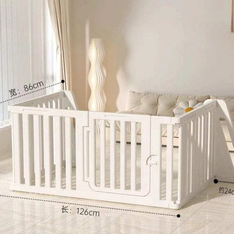 

Plastic Extendable Dog Fence Oversized Modular Acrylic Folding Balcony Dog Fence Safety Door Rejas Para Mascotas Dog Supplies