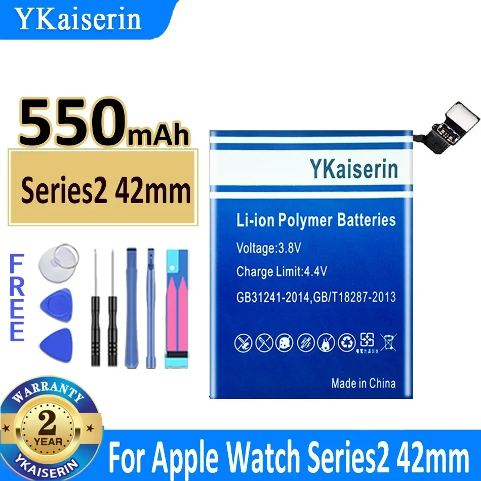 YKaiserin Battery Series1 Series2 Series3 38mm 42mm GPS  LTE  for Apple Watch iWatch Series 1 2 3  S1 S2  S3 Bateria