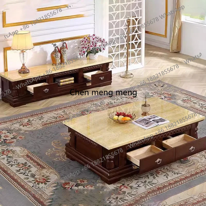 

Trendy On Ground Tv Stand French Universal Elegant With Drawers Tv Stand Premium Classic Rack Para Televisão Room Furniture RR