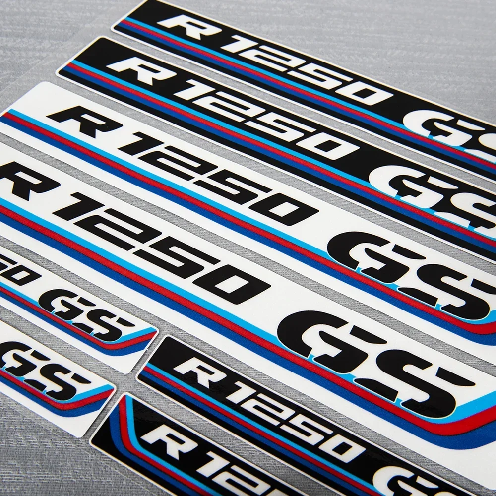 Reflective Motorcycle Stickers Bike Helmet Decals Graphics for GS R1250 2018 NEW Adventure Rally Anniversary