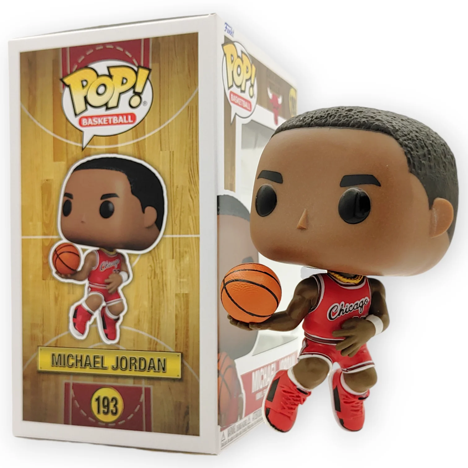 NBA Chicago Bulls Michael Jordan Vinyl Figure #126 #93 #54 Funko Pop Official Licensed Limited Edition Statue Gift for NBA Fans view 4