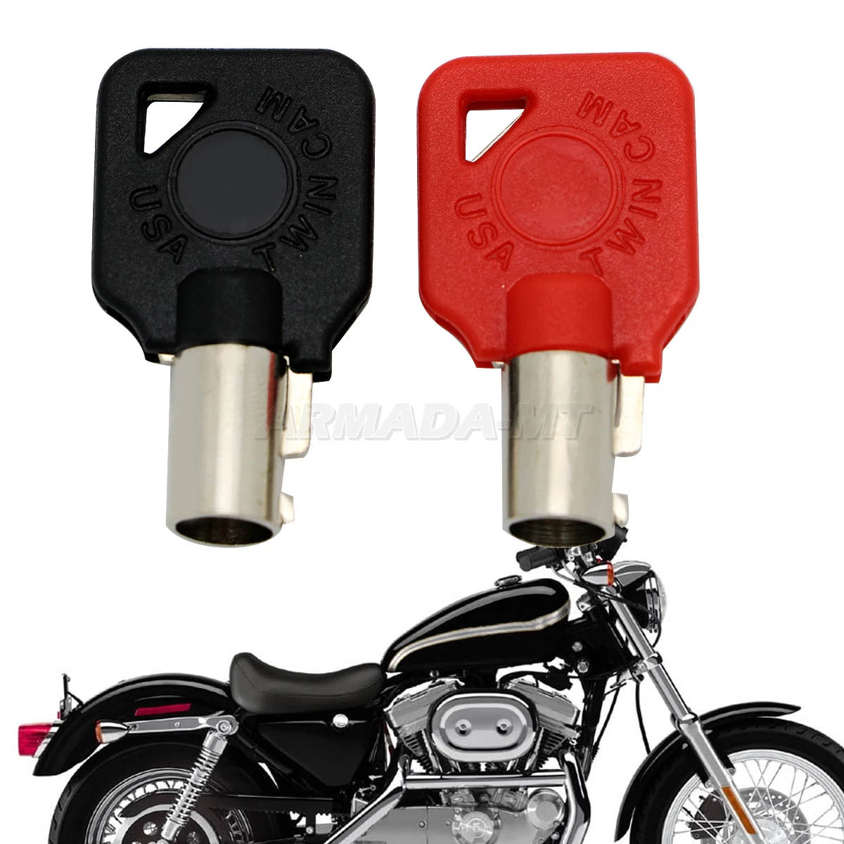 Motorcycle Blank Keys Uncut Blade For Harley Touring Street Glide Route Glisse Roi Dyna Softail Gros Garçon V-Rod