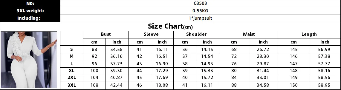 Elegant Women Jumpsuits Autumn Plus 3XL Ruffled Jumpsuits for Party Stright Wide Leg Pants High Waist Female Playsuits