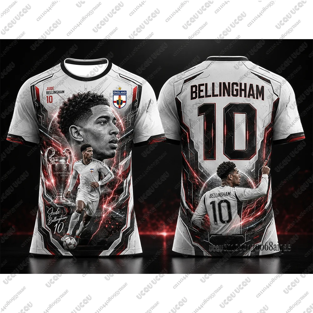 2026 Neue Nr.10 Design-Edition Fußballtrikots für Erwachsene/Kinder Bellingham Sonderedition Trikots Fan-Geschenke Eltern-Kind-Trikots – Detail 7
