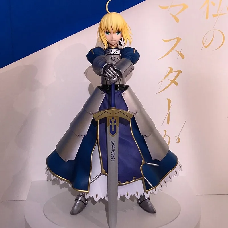 

Anime Stay Night Saber Figure 26CM Action PVC Boutique Anime Figure High-quality Kid Toy Doll Standing Toyts Model