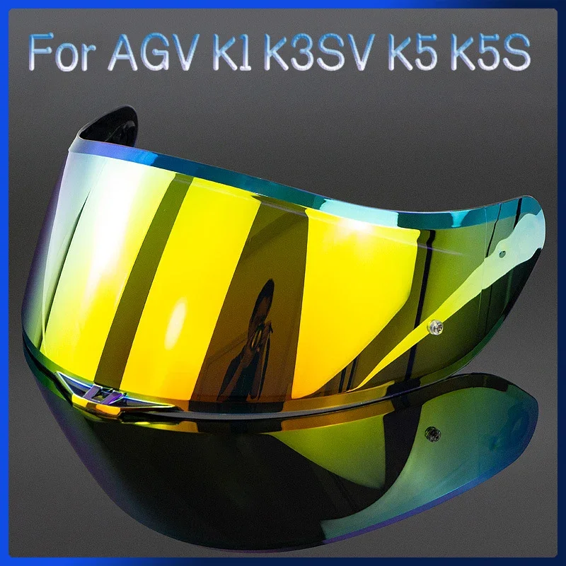 Mũ Bảo Hiểm Xe Máy Full Che Full Mặt Cho AGV K1 K3SV K5 K5S UV Chống Trầy Xước Chắn Gió Kính Che xe Máy Phụ Kiện