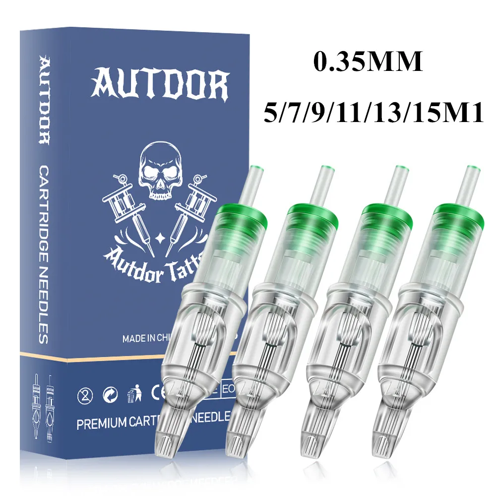 

20pcs Disposable Tattoo Cartridge Needles 0.35mm Sterilized Magnum Tattoo Needles For Tattoo Pen Machine 5/7/9/11/13/15RM