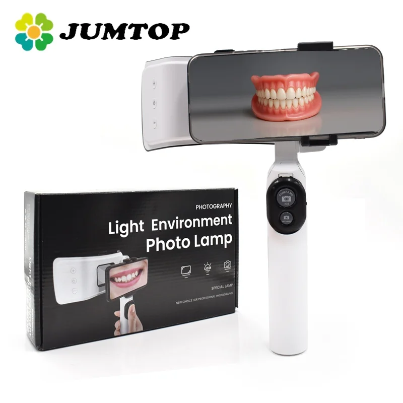 

JUMTOP стоматологический светильник для фотосъемки, 20 светодиодов, рабочее освещение окружающей среды, лампа для осмотра полости рта, лампа для окружающей среды для стоматолога