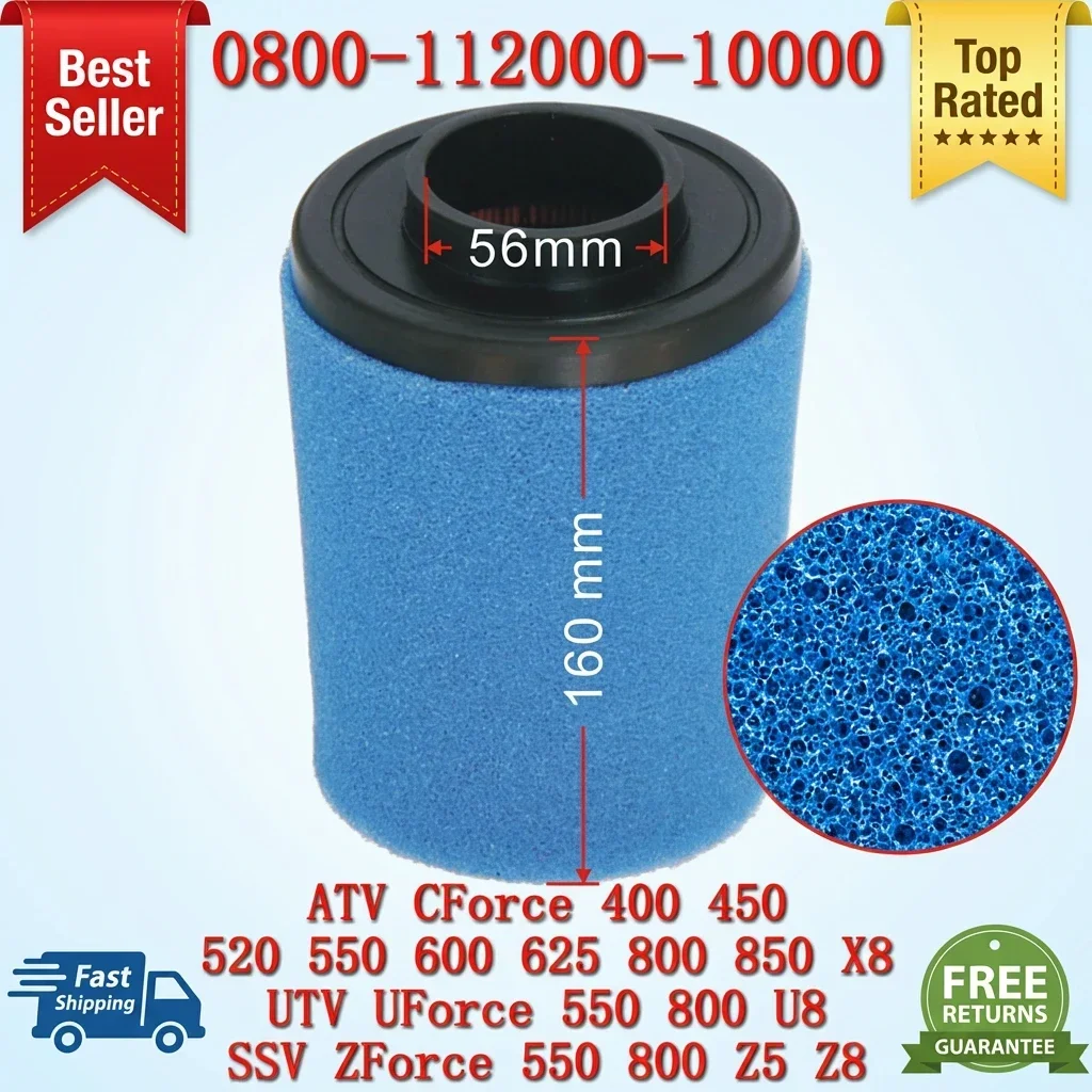 

CF moto Air Filter Element 0800-112000-10000 For CF Moto CForce 400 450 500 520 550 600 625 800 850 XC X8 ZForce UForce 500