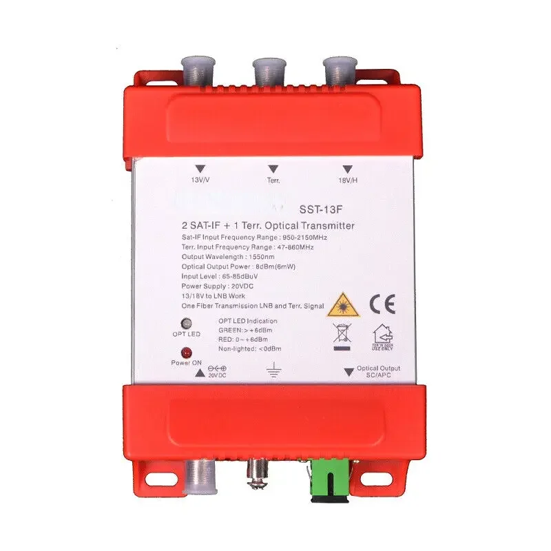 

Оптический передатчик 1550 нм, спутниковый оптический передатчик Catv