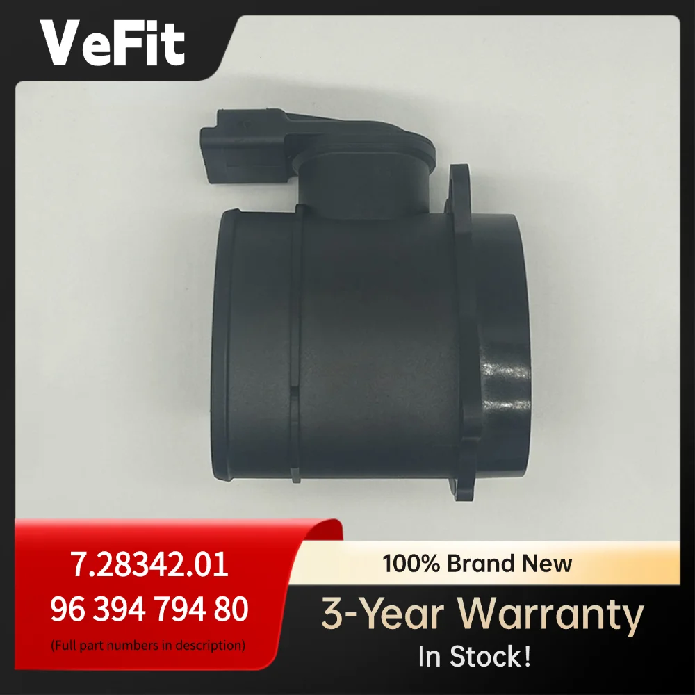 

Mass Air Flow Sensor MAF 7.28342.01 9639479480 for Citroen Peugeot 1.6 HDi Ford Focus Fiesta 1.6 TDCi 2004-2016
