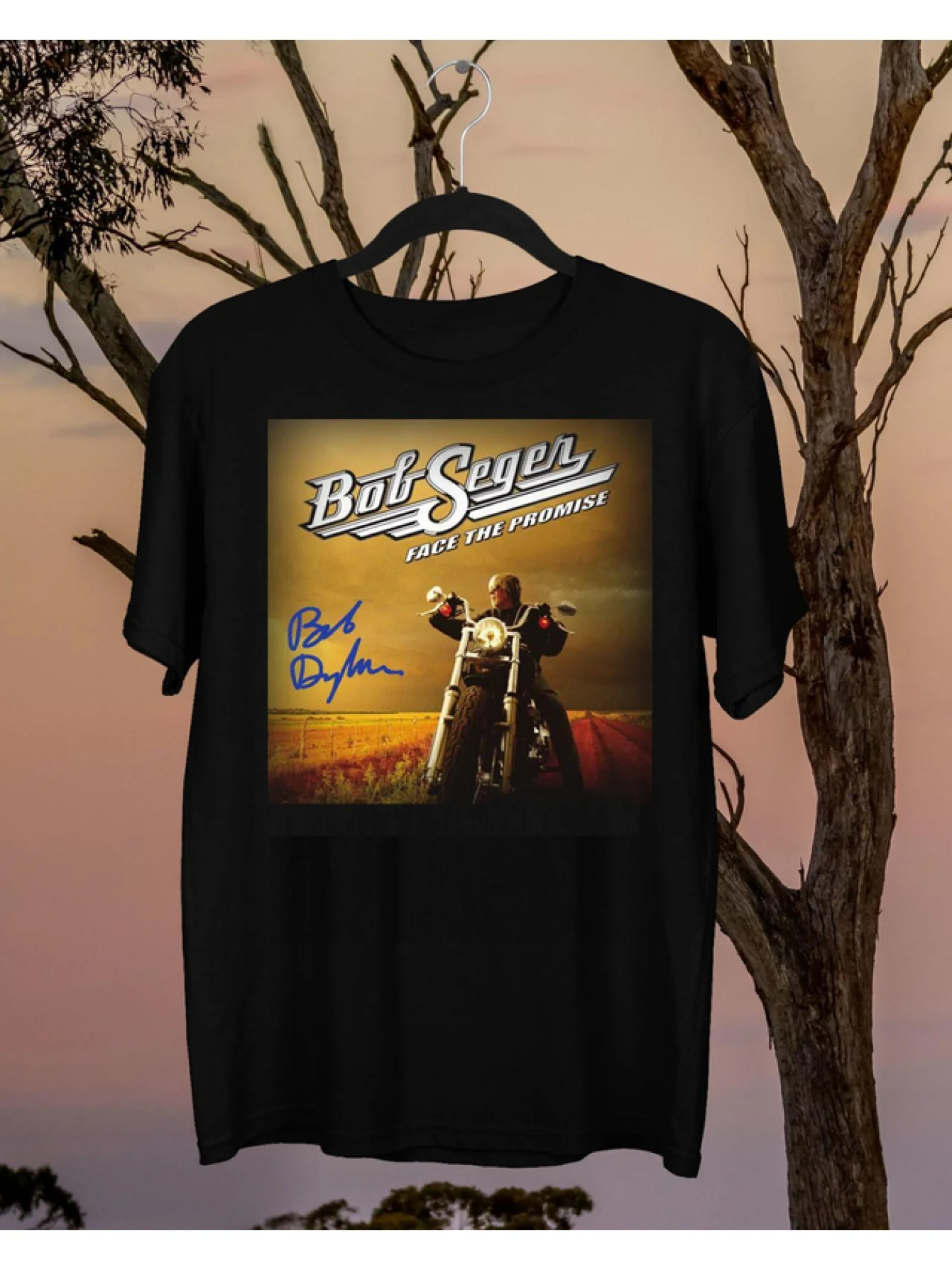 

Новая фирменная футболка Bob Seger для мужчин с коротким рукавом, все размеры, подарки для папы, дизайнерская одежда, мужская забавная мужская футболка большого размера