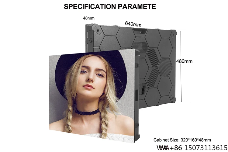 

Водонепроницаемый светодиодный дисплей для внутреннего и наружного использования — многофункциональная фиксированная настенная панель для рекламы