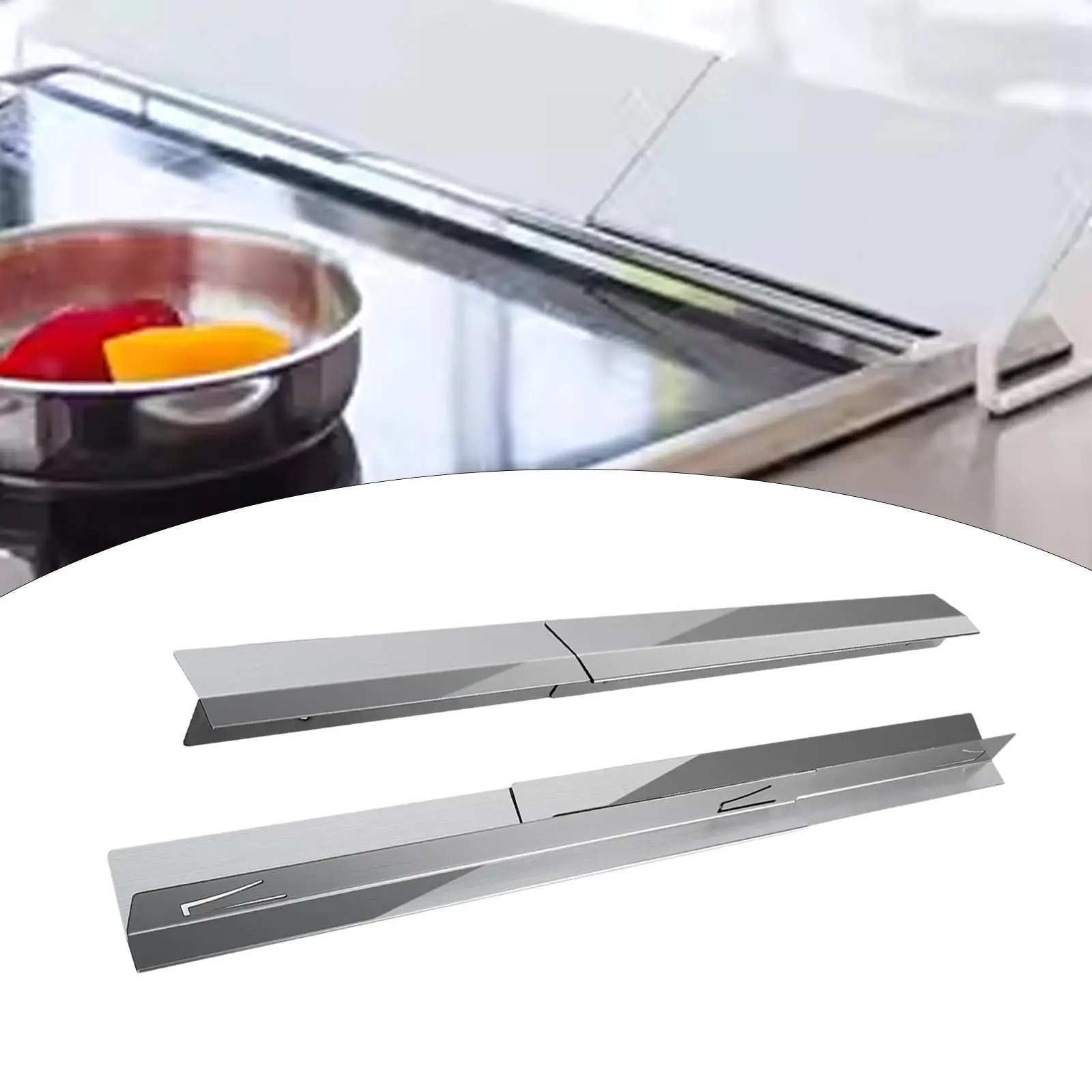 

2 защитные боковые ограждения Легко чистящиеся крышки счетчика Боковые наполнители духовки