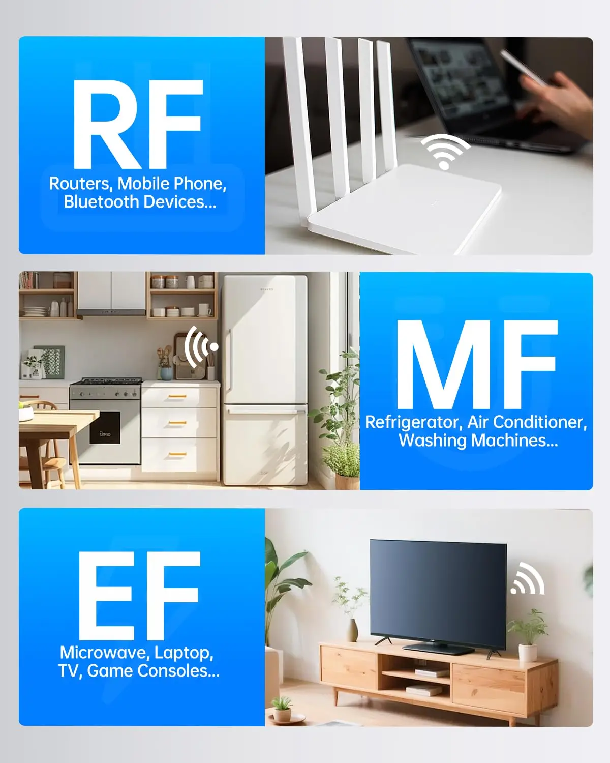 كاشف FNIRSI ERD-10 EMF، 4 في 1 مقياس إشعاع EMF مع وضع المنحنى، كاشف تردد الراديو للمجال الكهرومغناطيسي لقارئ EMF #4