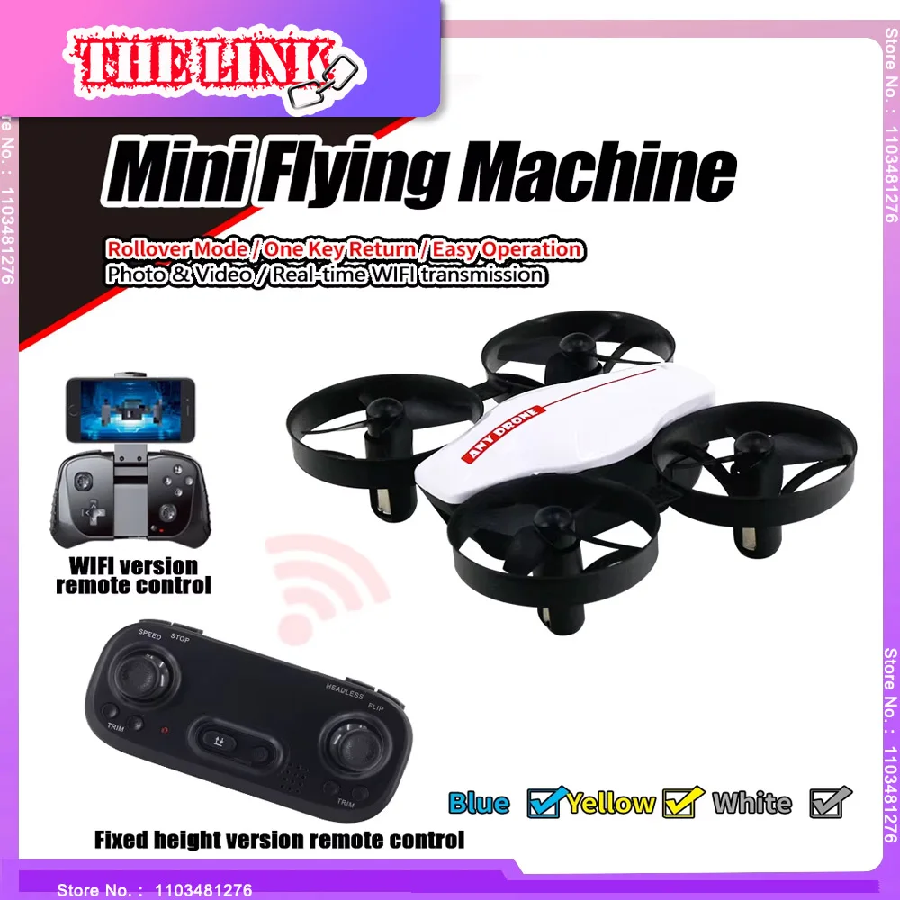 

One Click Function Mini Drones Folding Aerial Photography Kids Remote Control Toys 2.4Ghz RC Drone RC Aircraft Gifts THE LINK