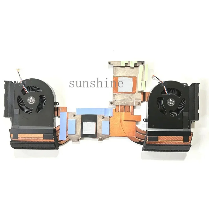 

NEW original Cooling Heatsink Fan Cooler Radiator FOR Dell ALIENWARE 51M AREA-51M RTX 2080 0FY4CJ FY4CJ BSM1012MD