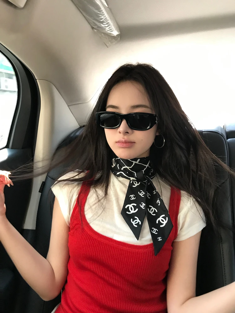 

Spring Early Knitted Strap Vest Women's Svel Base Layer U-Ne Design Commute Sle ort Length Color Faion