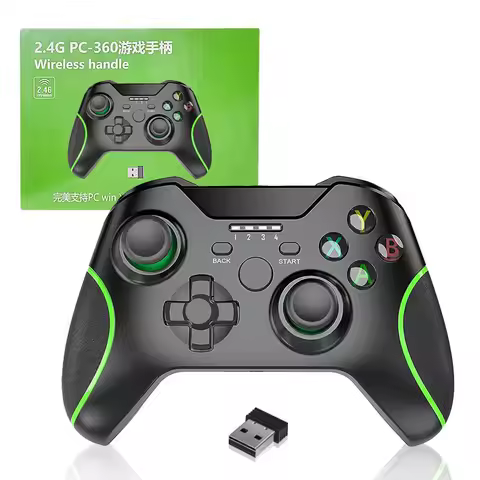 2.4G Wireless Controller for Android TV Box, Steam, PC, PS3 with Wukong Rapid Fire Function