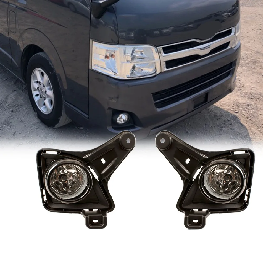 

Левая+Правая передняя противотуманная фара (ДХО) для Toyota Hiace 2011 2012 2013