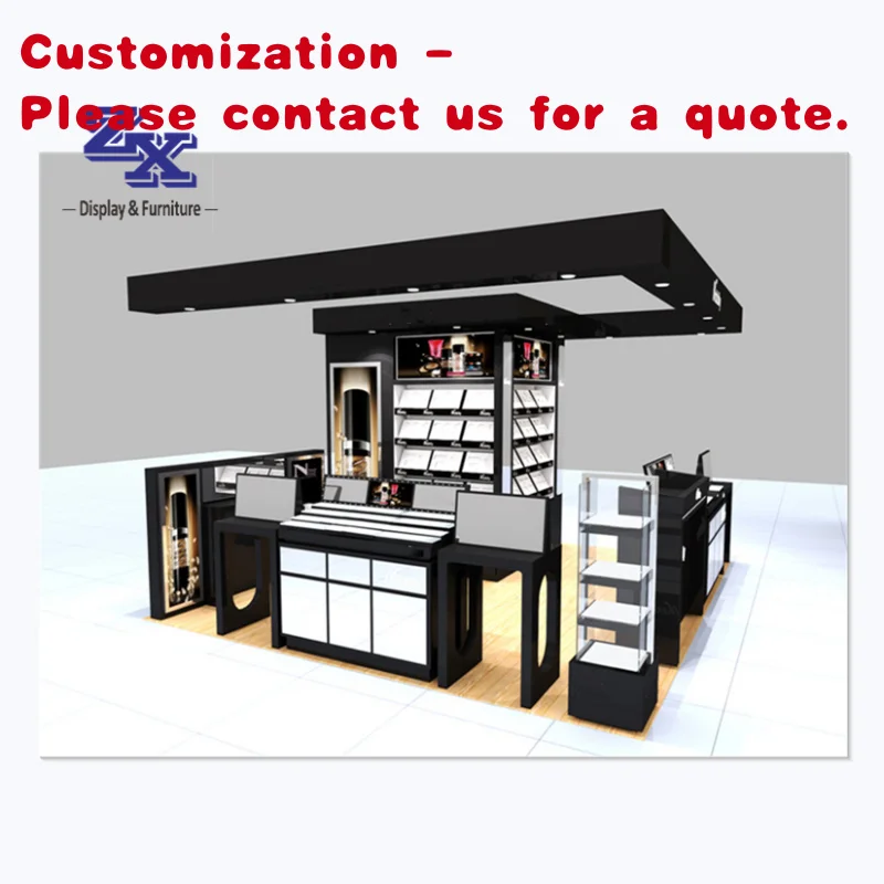 

custom.Customized Shopping Mall Cosmetics Kiosk showcase Shop Fittings and Display