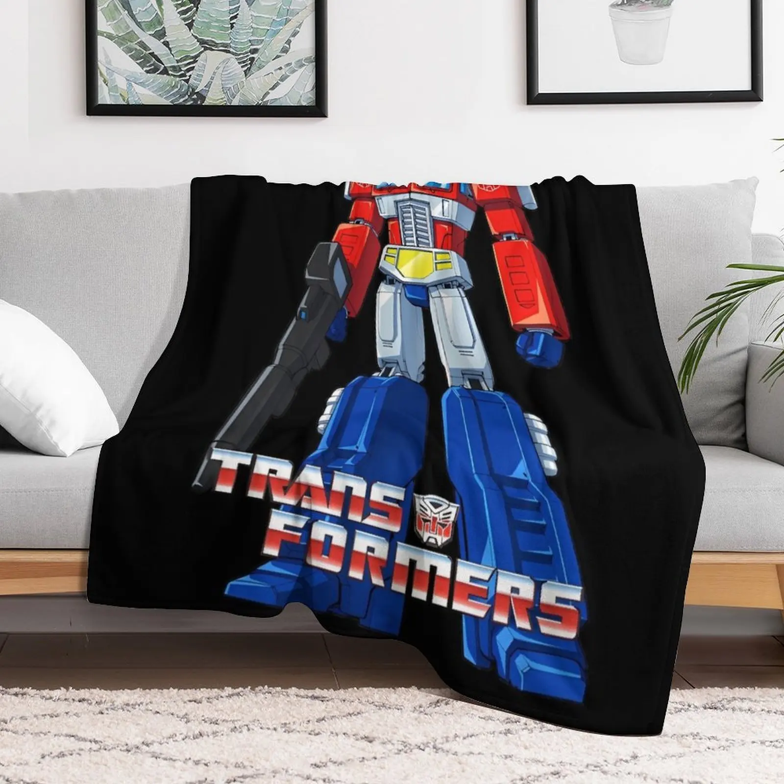 Optimus prime GEN ONE Throw Blanket Baby Tourist Blankets