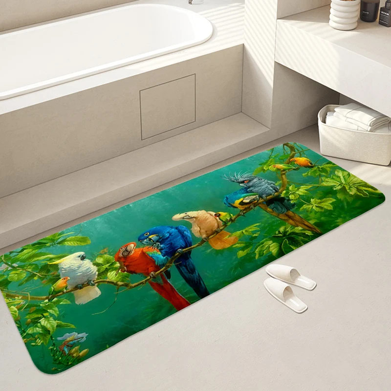 Kitchen Bedroom Carpet Z-Brids Entrance of House Interior Entrance Rug Room Decorating Items Washable Non-slip Kitchen Mats